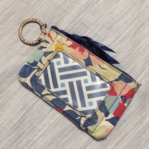 vera bradley keychain/wallet